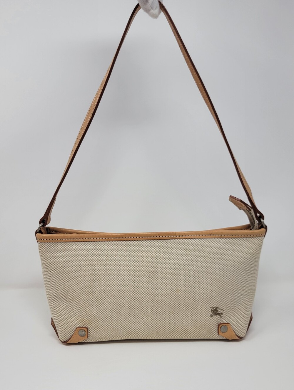 BURBERRY Canvas Shoulder Bag